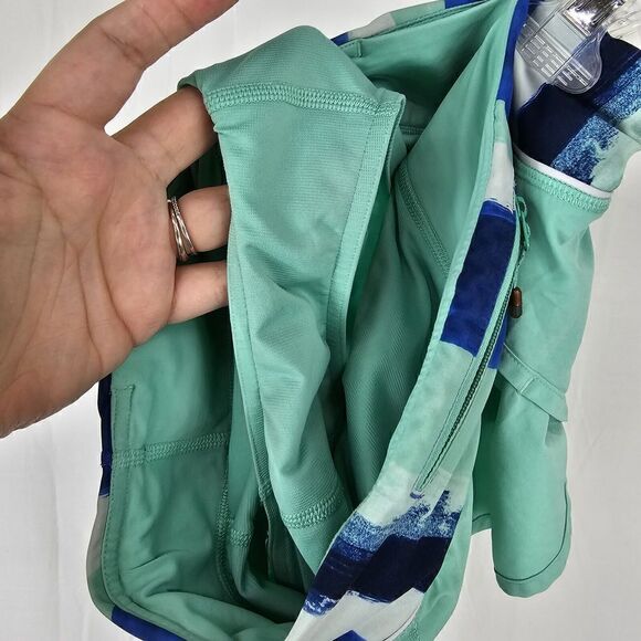 LULULEMON RUN: SPEED SHORT MENTHOL BRUSH HARBOR BLUE MENTHOL SIZE 6 - Picture 9 of 9